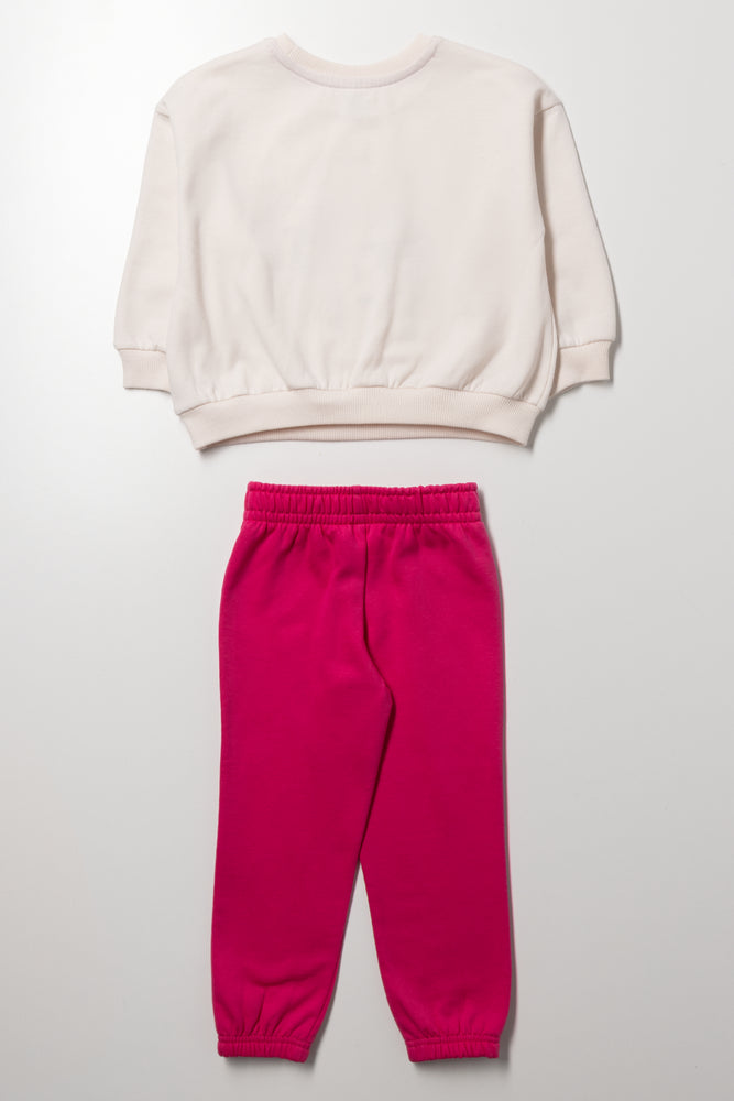 Los Angeles Tennis Tracksuit Pink (2)