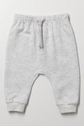 Drop Crotch Trackpants Grey