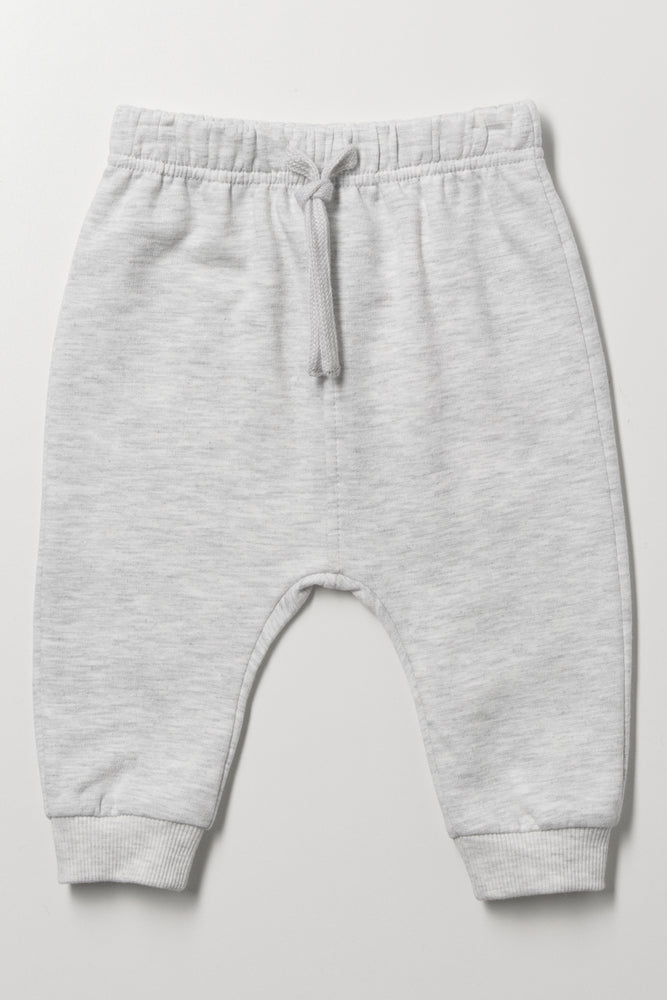 Drop Crotch Trackpants Grey
