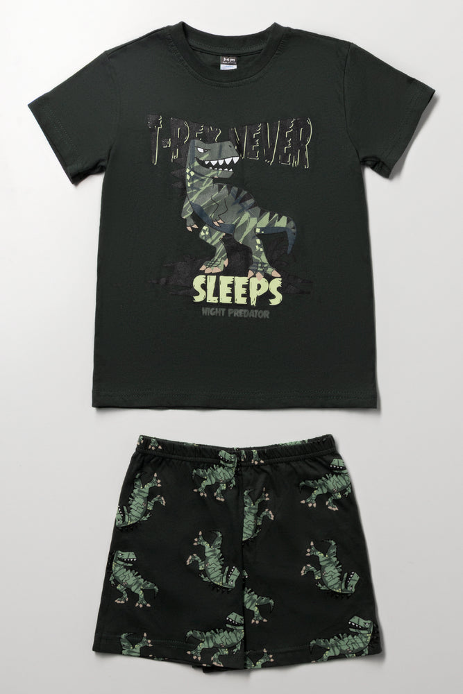 Dinosaur Graphic Pyjama Set