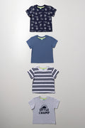 4 Pack Boys Cotton T Shirts