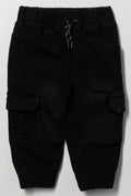 Cargo Denim Jeans Black