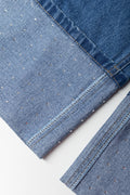 Denim Jeans with Diamante Turn Up (2)