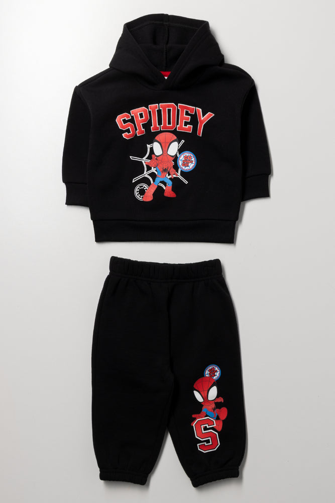 Spider-Man Tracksuit Black