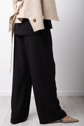 Crinkle Pants Black (2)