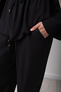 Crinkle Pants Black (3)