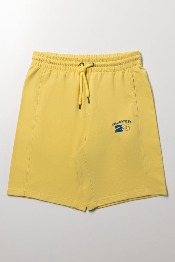 Black Contrast Stitch Utility Shorts