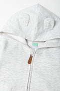 Zip Through Grey Melange Tracktop (1)