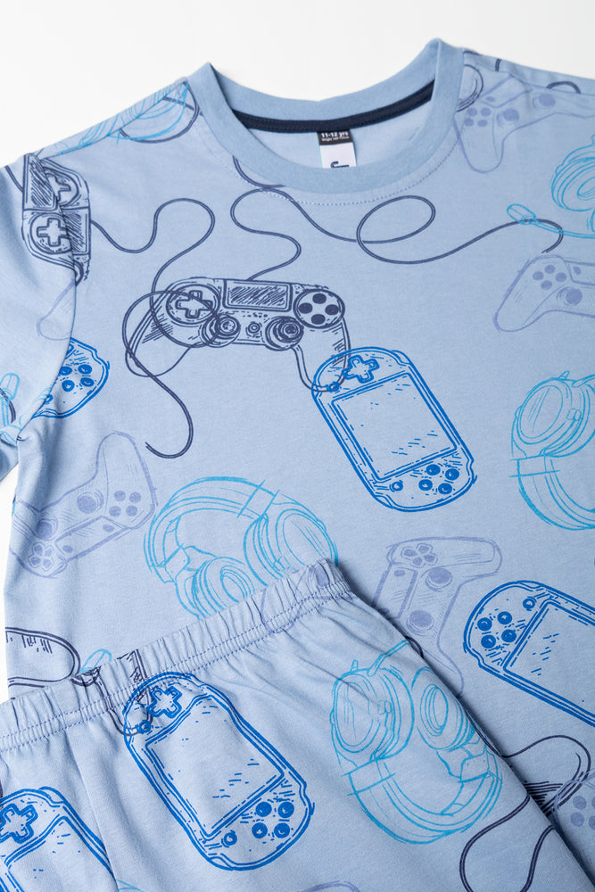 Gamer Print Pyjama Set (1)