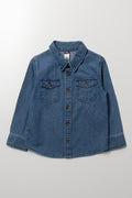 Long Sleeve Denim Shirt