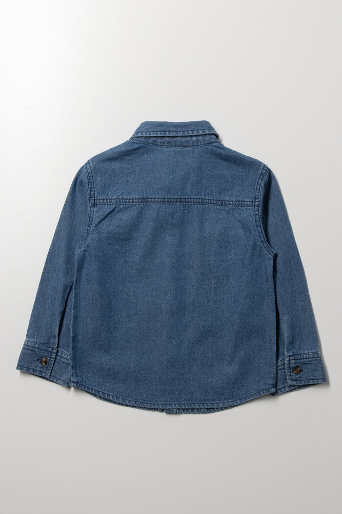Long Sleeve Denim Shirt (2)