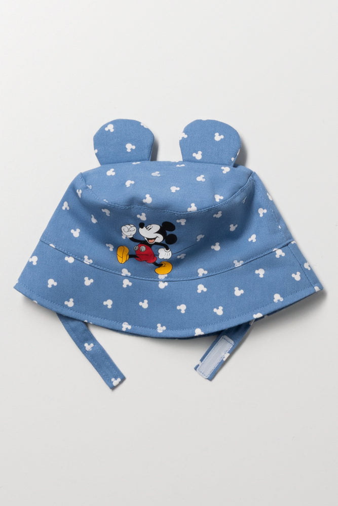 Mickey Mouse Blue Bucket Hat