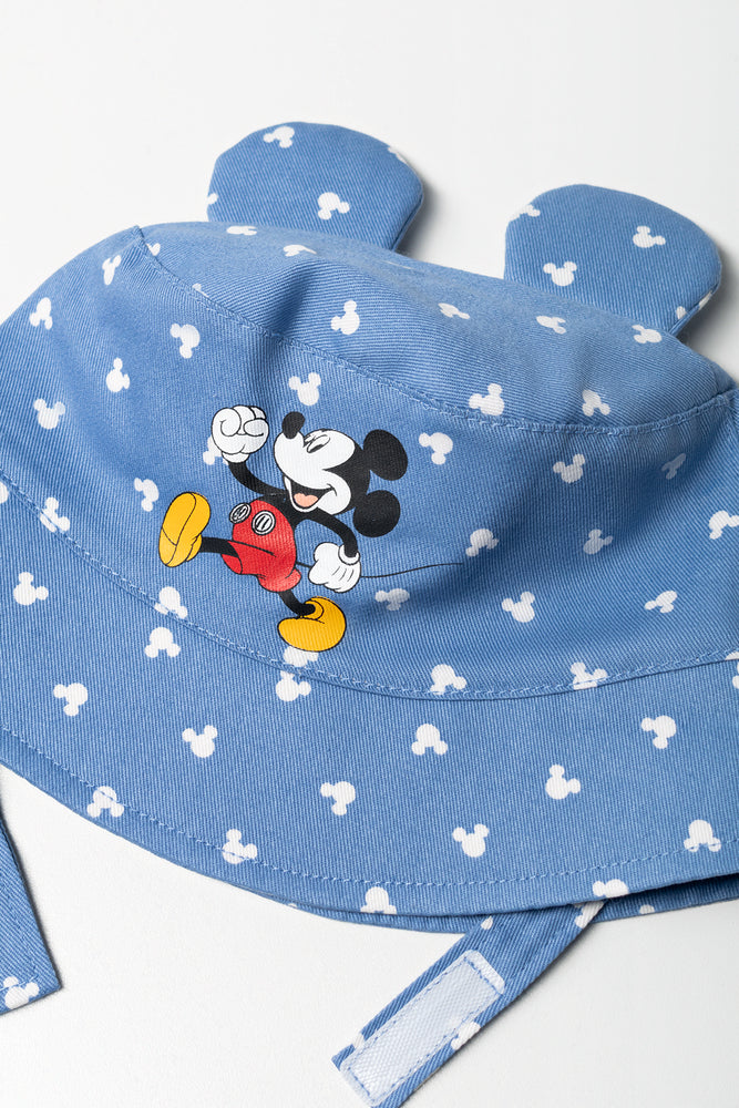Mickey Mouse Blue Bucket Hat (1)