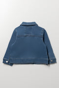 Denim Jacket with Heart Pockets (2)