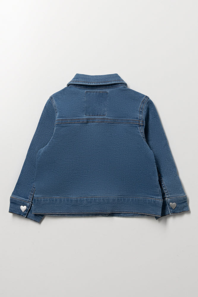 Denim Jacket with Heart Pockets (2)