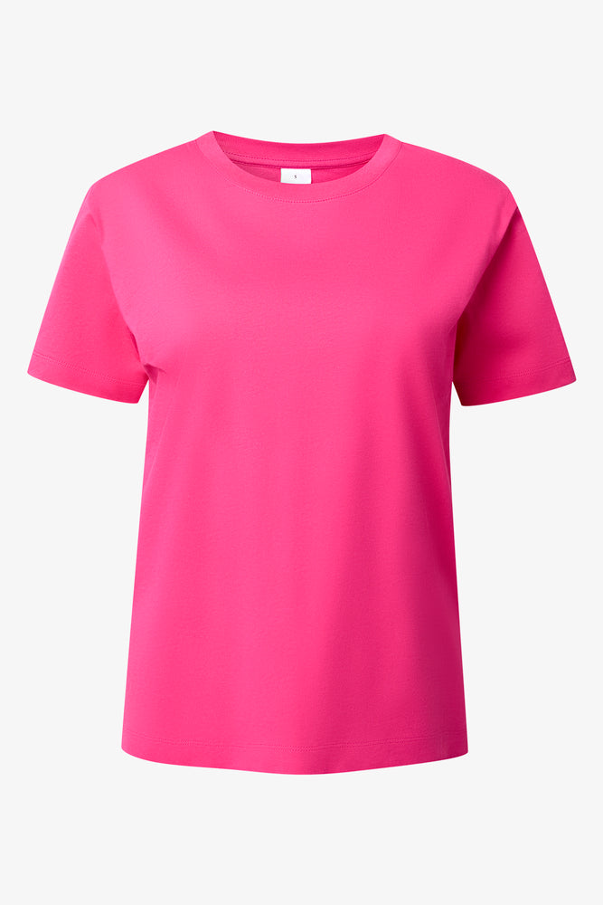 Short Sleeve Regular T-Shirt Cerise Pink