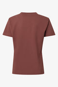 Short Sleeve Regular T-Shirt Chocolate (1)