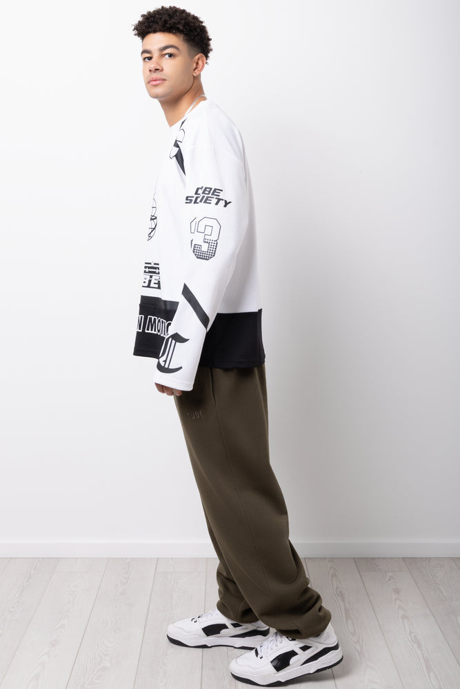 Graphic Print Hockey Jersey (1)