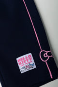 Hello Kitty Wide Leg Trackpants Navy (1)