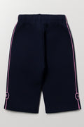 Hello Kitty Wide Leg Trackpants Navy (2)