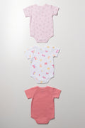 Baby Girl Butterfly Print Body Vests (2)