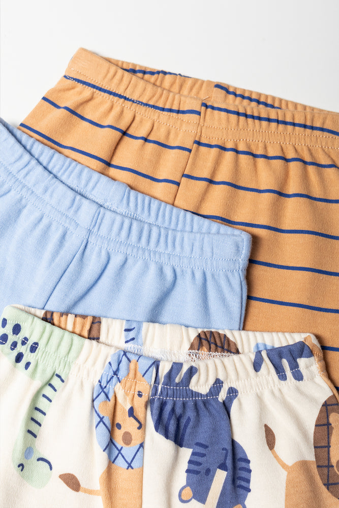 3 Pack Leggings Multicolours (1)