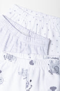 3 Pack Leggings Safari White (1)