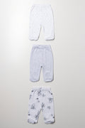 3 Pack Leggings Safari White (2)