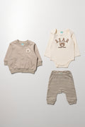 3 Piece Bomber Set Brown (2)