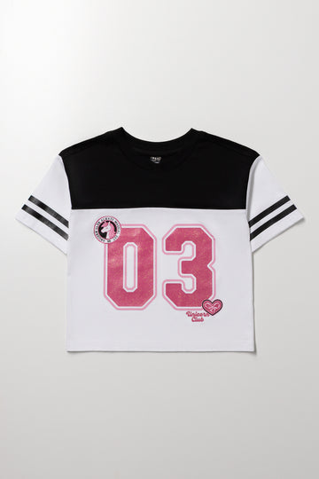 Sporty Number Graphic T-Shirt