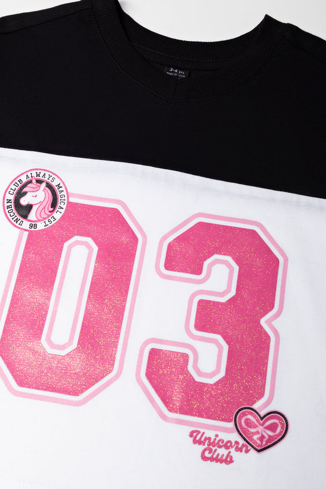 Sporty Number Graphic T-Shirt (1)