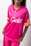 Pink Graphic Soccer T-Shirt (3)