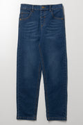 Skinny Denim Jeans Mid Blue