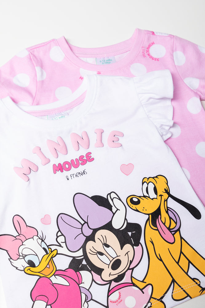 2 Pack Minnie Mouse T-Shirts (1)