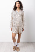 Bambi Print Sleepshirt Natural