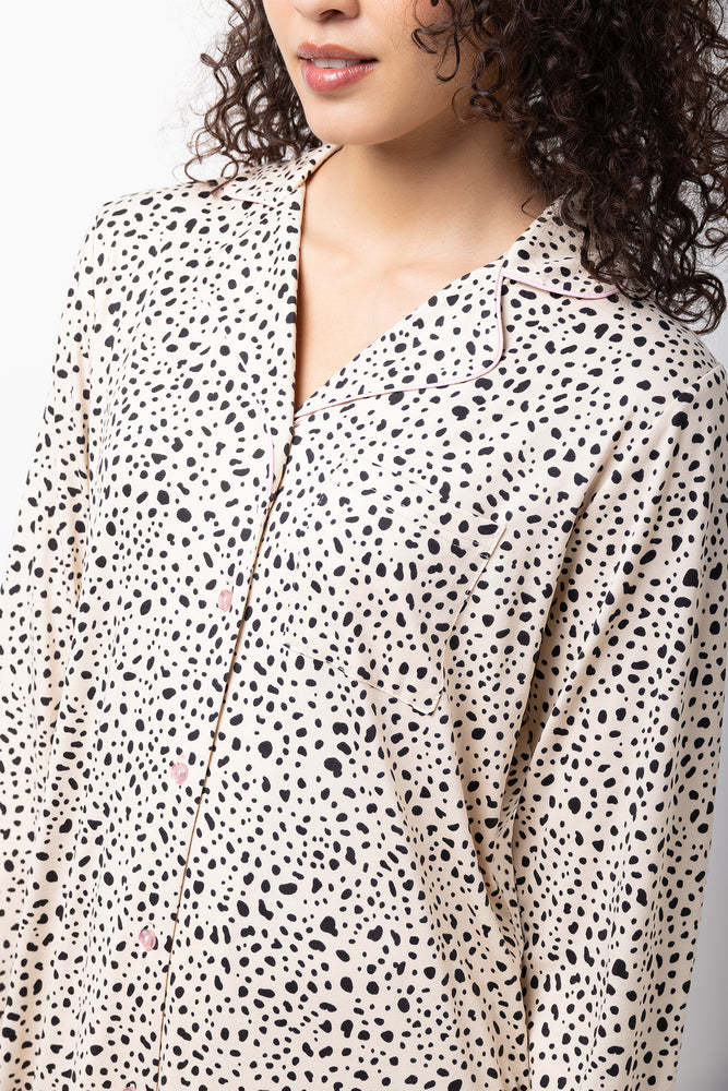 Bambi Print Sleepshirt Natural (3)