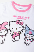 Hello Kitty Friends White T-Shirt (1)
