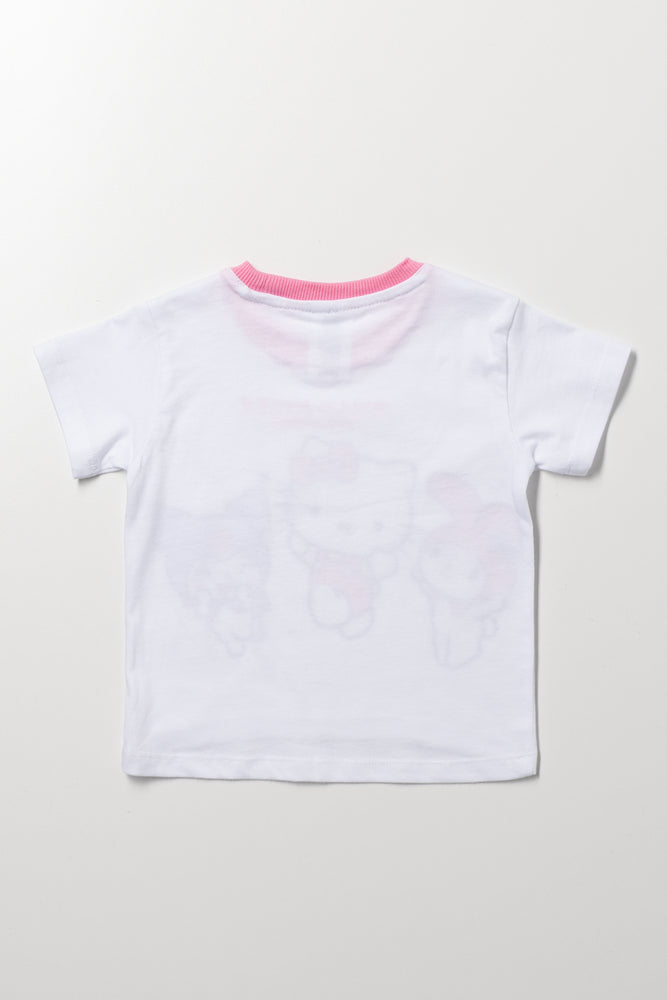 Hello Kitty Friends White T-Shirt (2)