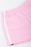 Pink Knit Terry Shorts (1)