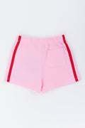 Pink Knit Terry Shorts (2)