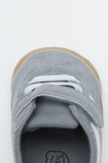 Grey Retro Crib Sneakers (4)