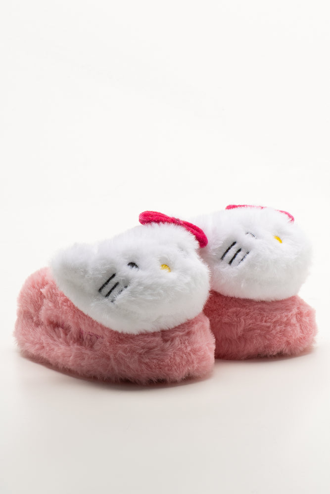 Hello Kitty Novelty Plush Slippers