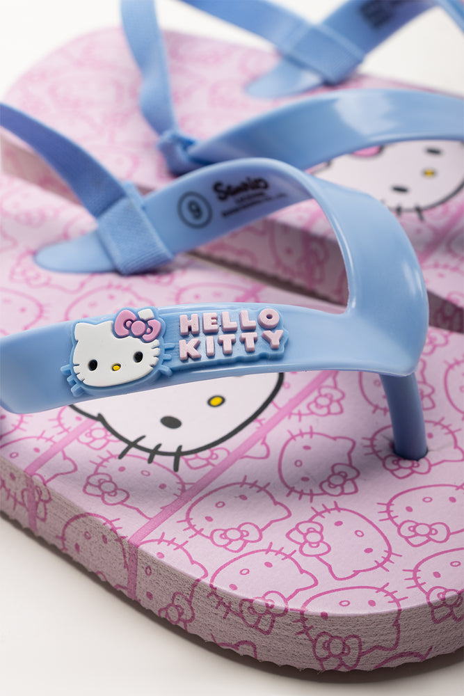 Pink Hello Kitty Flip Flops (2)