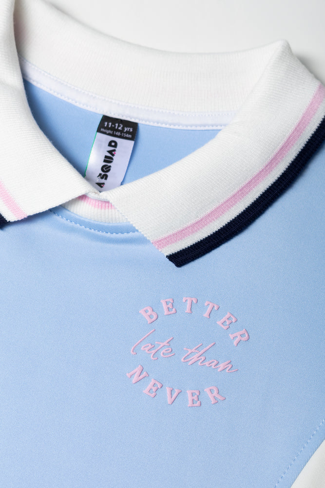 Light Blue Collared Tennis Dress (1)