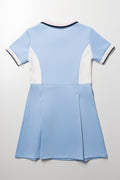 Light Blue Collared Tennis Dress (2)