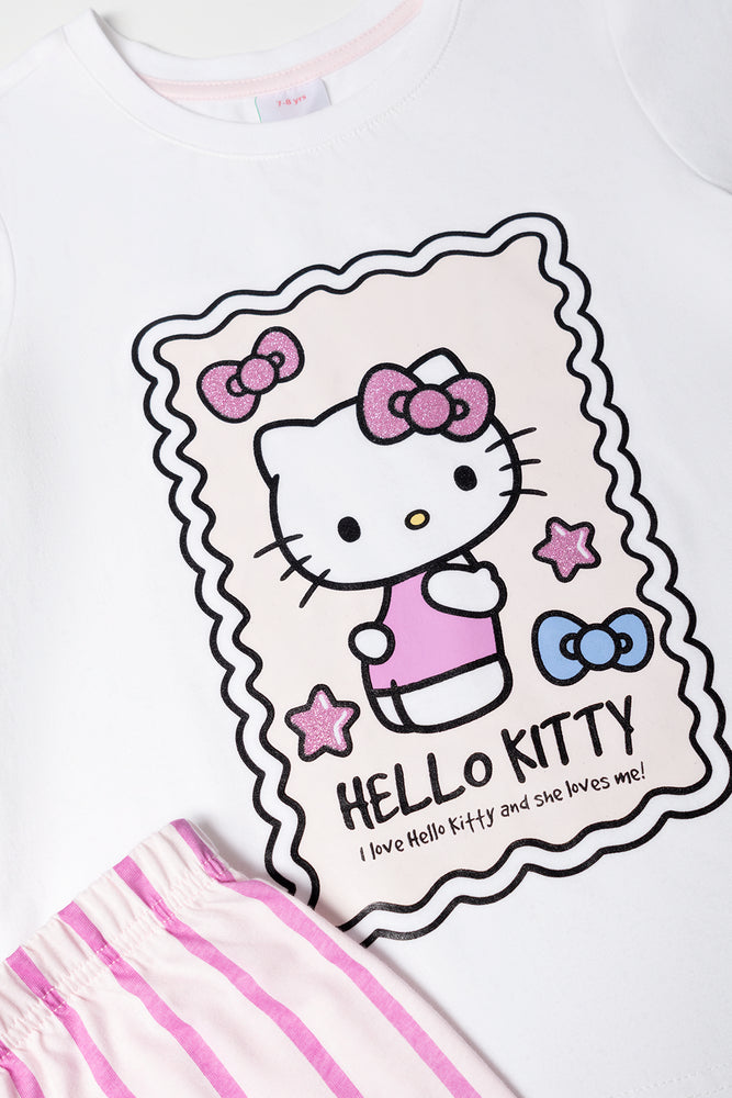 Hello Kitty Graphic Shorty Set (1)