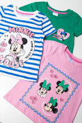 Minnie Mouse Cotton T-Shirt 3 Pack (1)