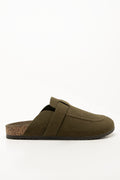 Stitch Detail Clog Brown (1)