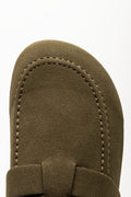 Stitch Detail Clog Brown (4)
