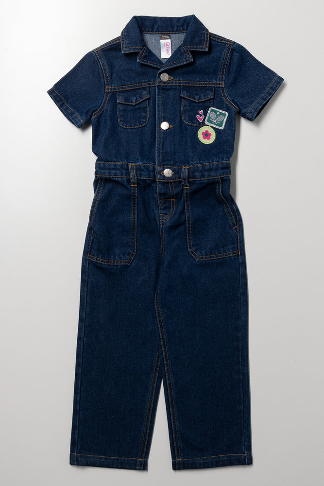 Denim Boilersuit Blue